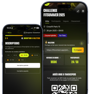 Inscriptions & billetterie