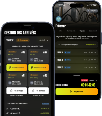 Chrono, judging & scoring live